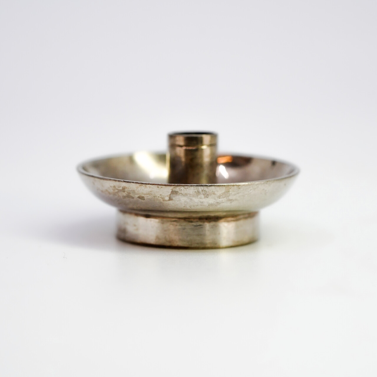 Antique 18th Century Dutch Silver Miniature-Toy Candle Holder #65193