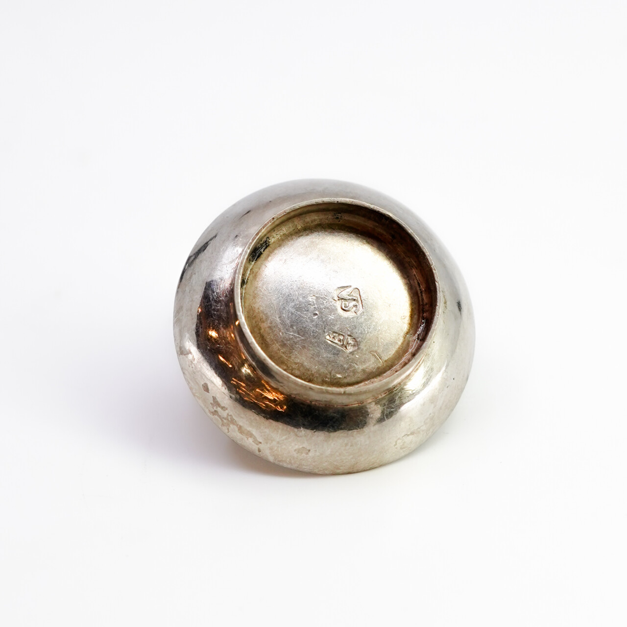 Antique 18th Century Dutch Silver Miniature-Toy Candle Holder #65193 Antique 18th Century Dutch Silver Miniature-Toy Candle Holder #65193 - Image 2