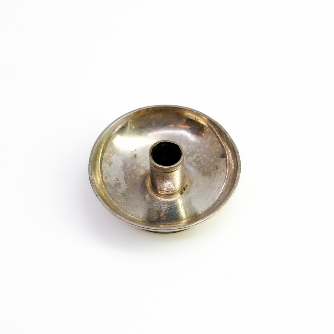 Antique 18th Century Dutch Silver Miniature-Toy Candle Holder #65193 Antique 18th Century Dutch Silver Miniature-Toy Candle Holder #65193 - Image 5