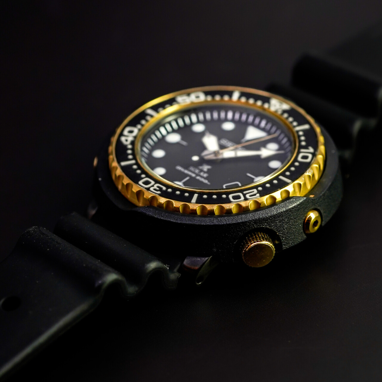 Seiko Prospex Solar Diver’s Tuna Watch – V157-0CX0 – 46mm – 200m WR #66946 Seiko Prospex Solar Diver’s Tuna Watch – V157-0CX0 – 46mm – 200m WR #66946 - Image 2