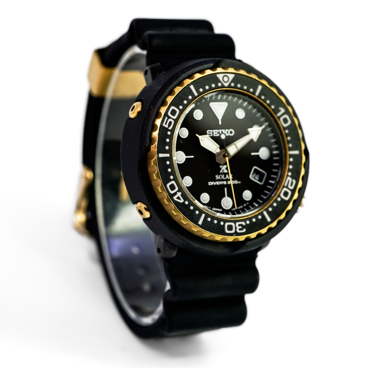 Seiko Prospex Solar Diver’s Tuna Watch – V157-0CX0 – 46mm – 200m WR #66946 Seiko Prospex Solar Diver’s Tuna Watch – V157-0CX0 – 46mm – 200m WR #66946 - Image 3
