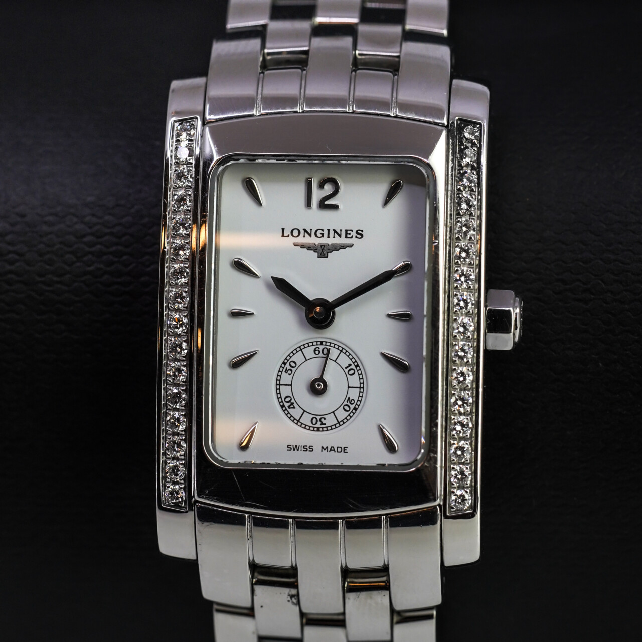 Longines DolceVita L5.155.0 Ladies Quartz Watch – Diamond Bezel #67472