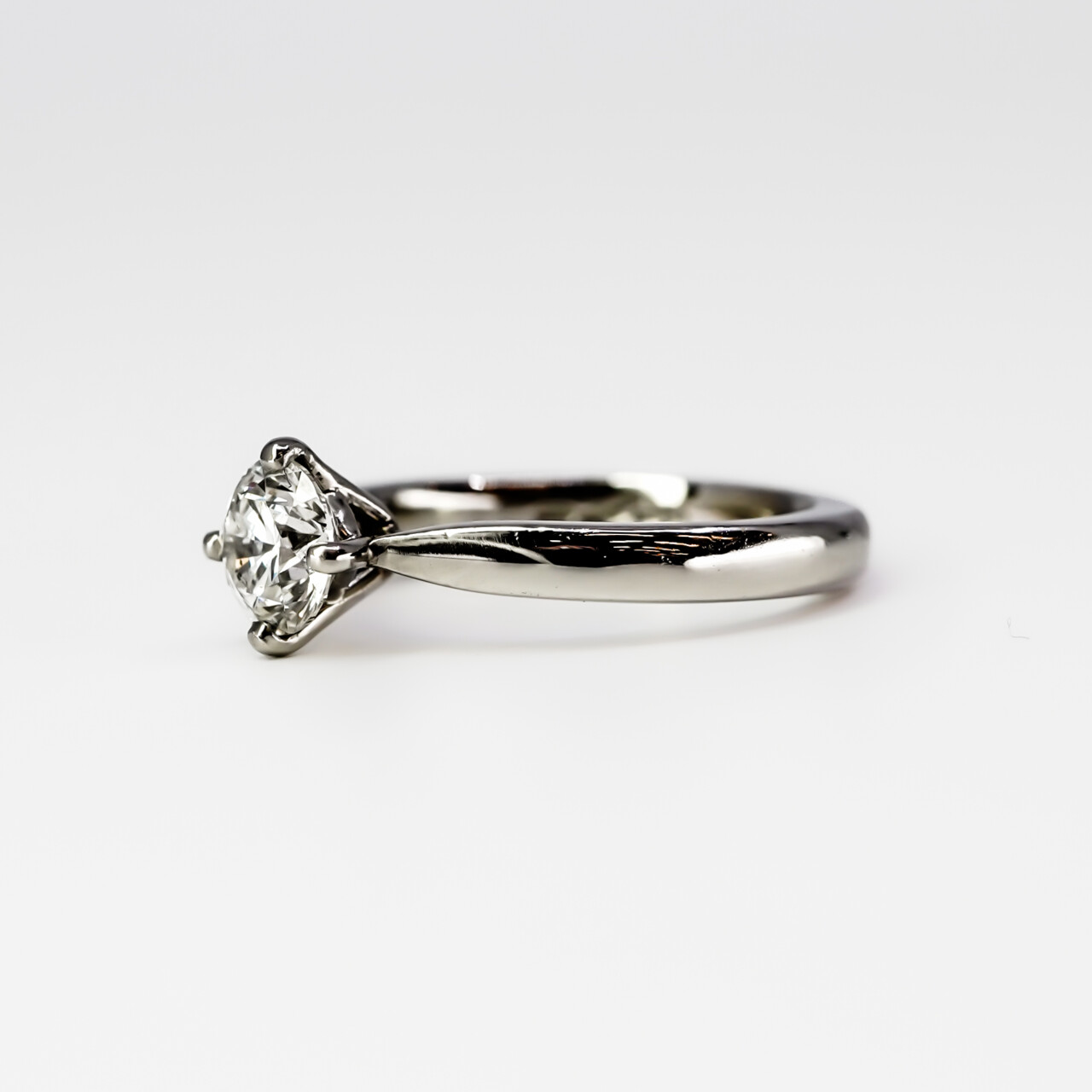 Platinum 0.75ct Round Natural Diamond Solitaire Ring – G/SI1 – Val $8,050 Size i #66970 Platinum 0.75ct Round Natural Diamond Solitaire Ring – G/SI1 – Val $8,050 Size i #66970 - Image 10