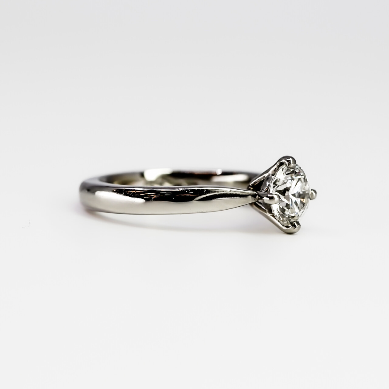 Platinum 0.75ct Round Natural Diamond Solitaire Ring – G/SI1 – Val $8,050 Size i #66970 Platinum 0.75ct Round Natural Diamond Solitaire Ring – G/SI1 – Val $8,050 Size i #66970 - Image 9