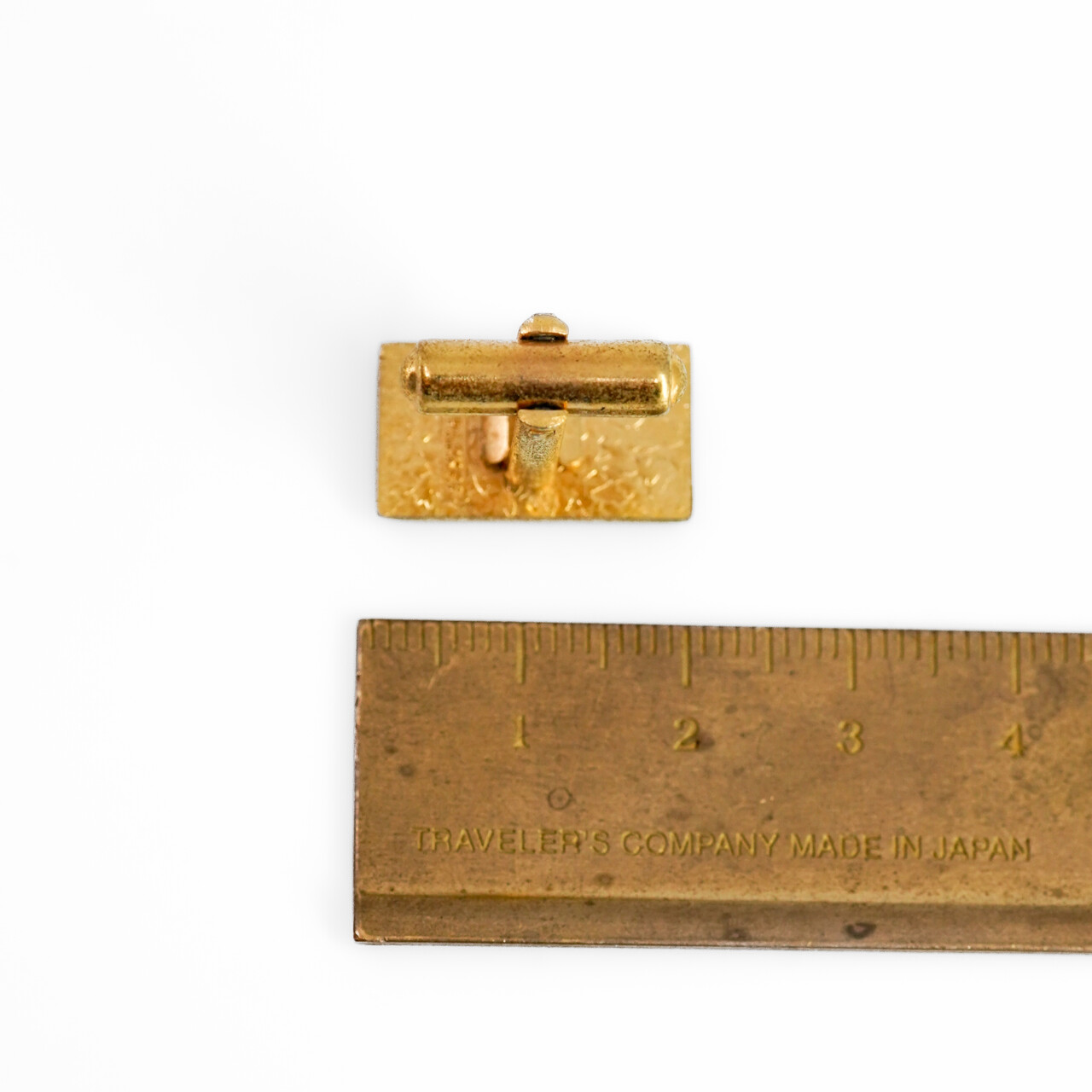 Vintage AJ Parkes Metal Cufflinks – “ON” or “NO” Design – 19x11mm #64005-4 Vintage AJ Parkes Metal Cufflinks – “ON” or “NO” Design – 19x11mm #64005-4 - Image 3