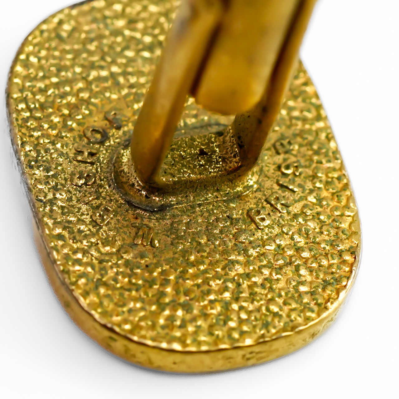 Vintage Tattersalls Club Brisbane Cufflinks – Wallace Bishop – 22x16.5mm #64005 Vintage Tattersalls Club Brisbane Cufflinks – Wallace Bishop – 22x16.5mm #64005 - Image 4