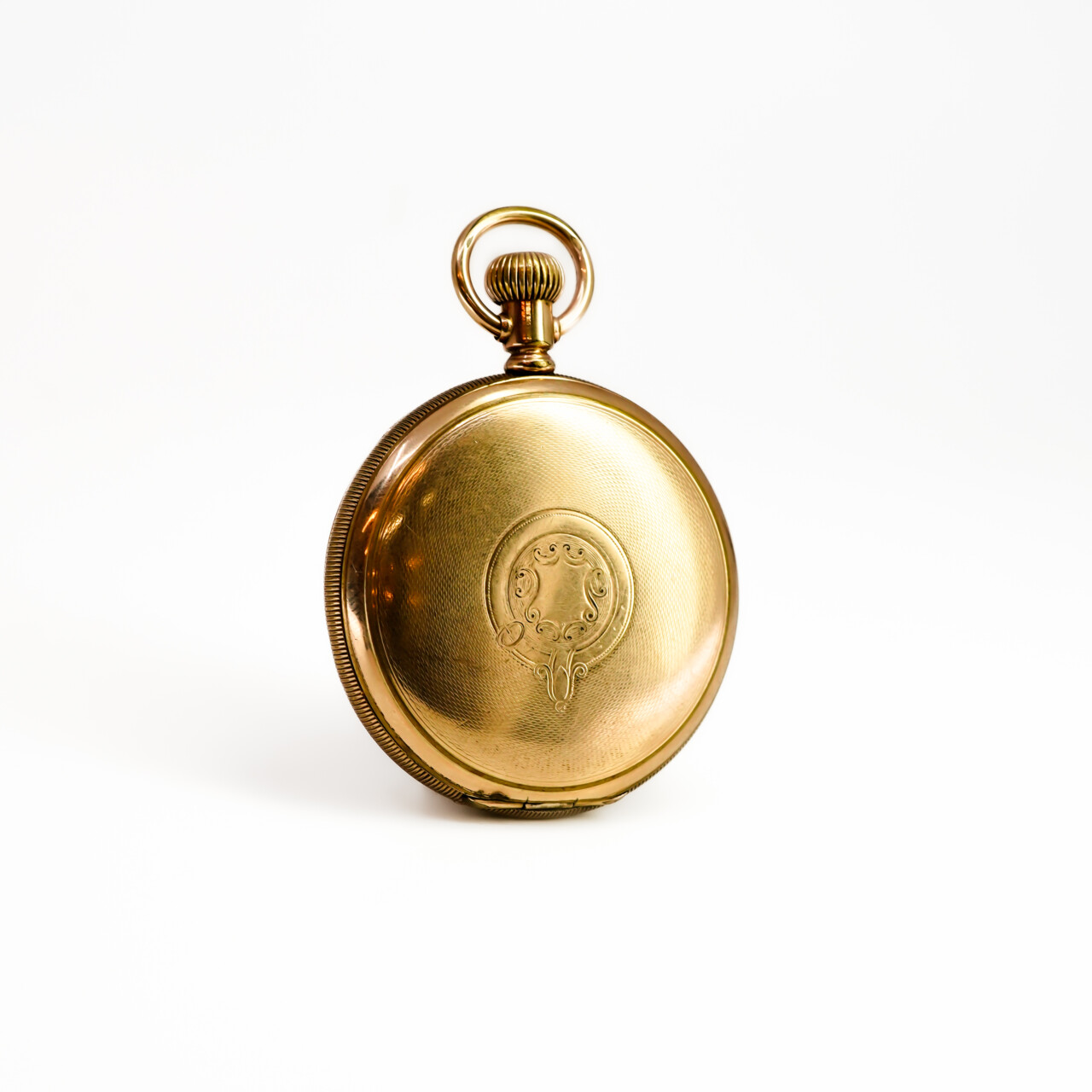Antique Elgin Grade 292 Gold Plated Fob Watch 51mm – c.1921 #67705 Antique Elgin Grade 292 Gold Plated Fob Watch 51mm – c.1921 #67705 - Image 9