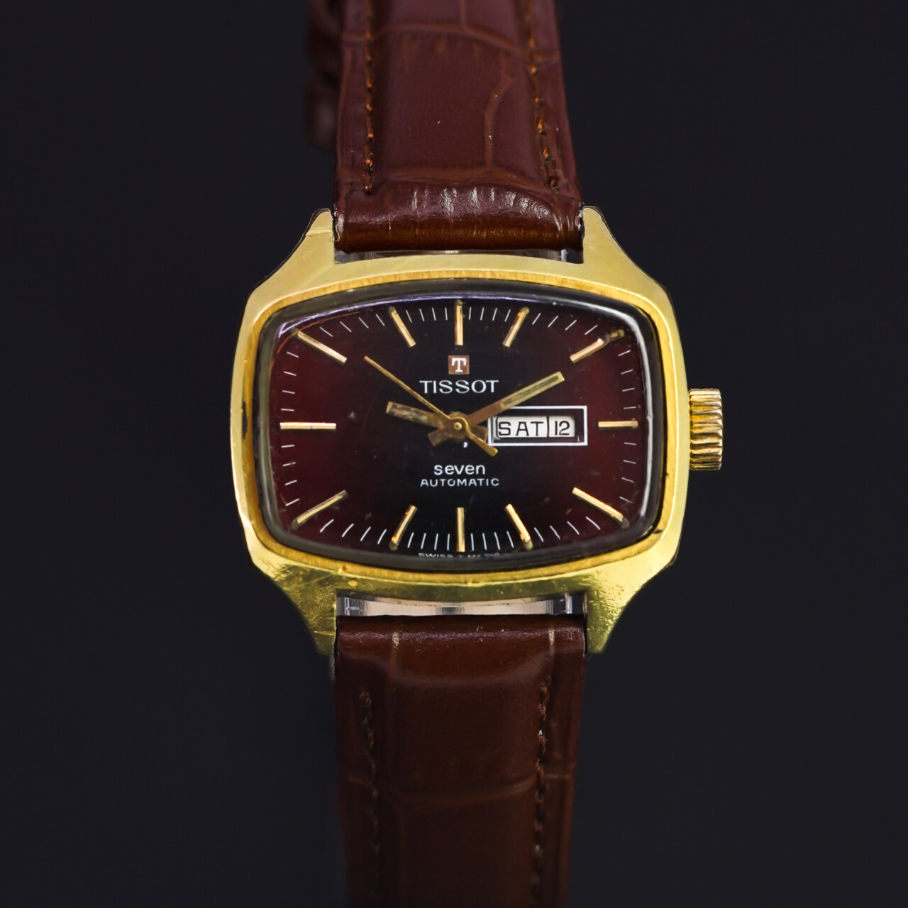 Vintage Ladies Tissot Seven Automatic Watch – 30mm Case #67734 Vintage Ladies Tissot Seven Automatic Watch – 30mm Case #67734