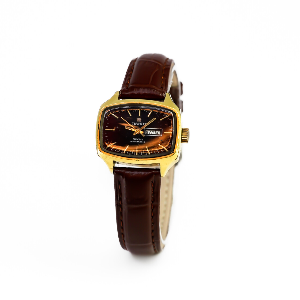 Vintage Ladies Tissot Seven Automatic Watch – 30mm Case #67734 Vintage Ladies Tissot Seven Automatic Watch – 30mm Case #67734 - Image 3