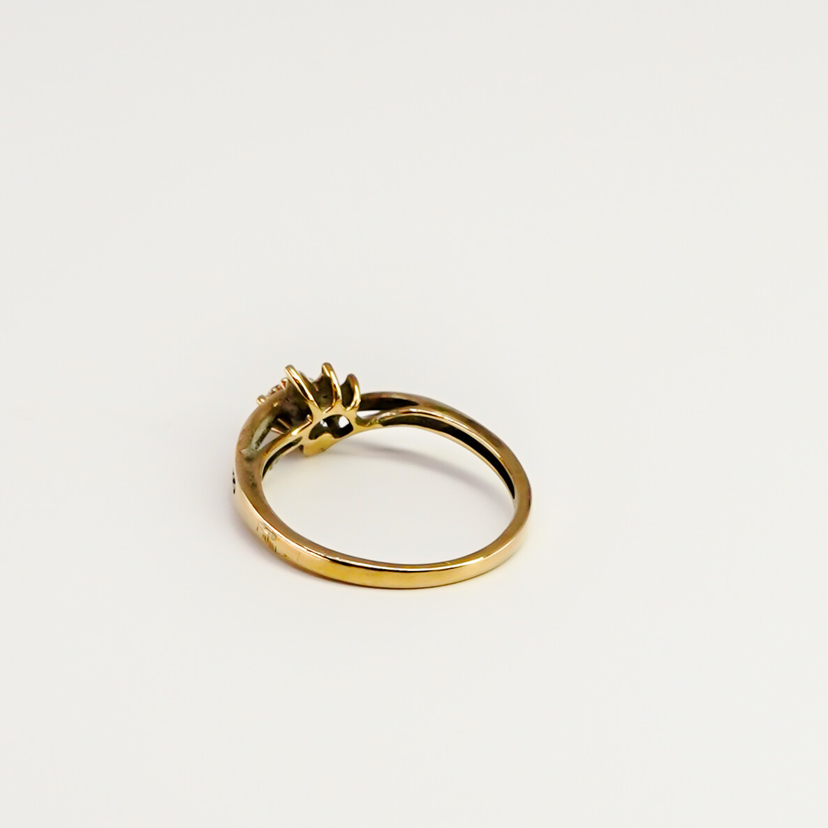9ct Yellow Gold Diamond Cluster Ring – Size N½ #67242 9ct Yellow Gold Diamond Cluster Ring – Size N½ #67242 - Image 5