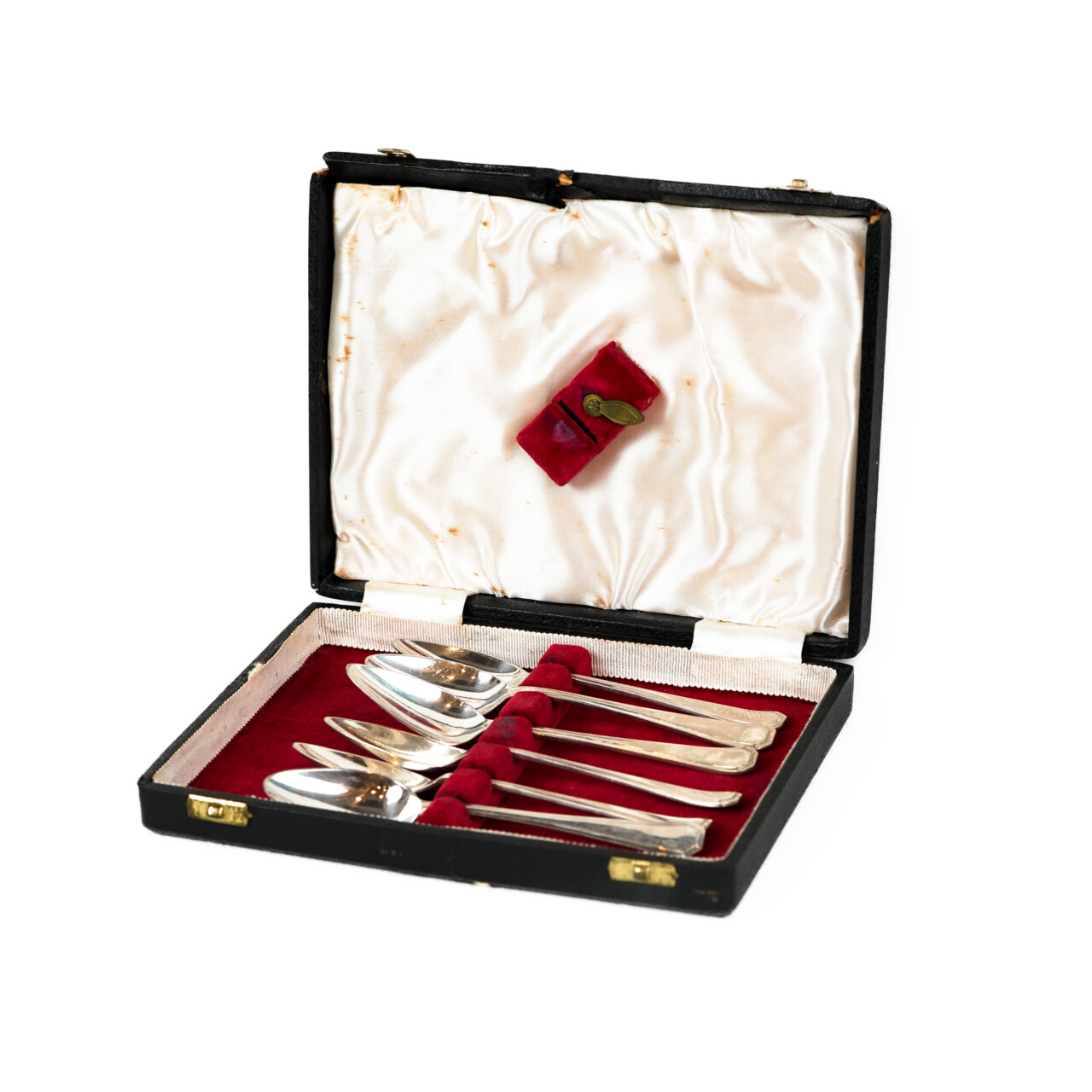 Vintage EPNS Silver Plated Art Deco Teaspoon Set of 6 – 14cm #67316