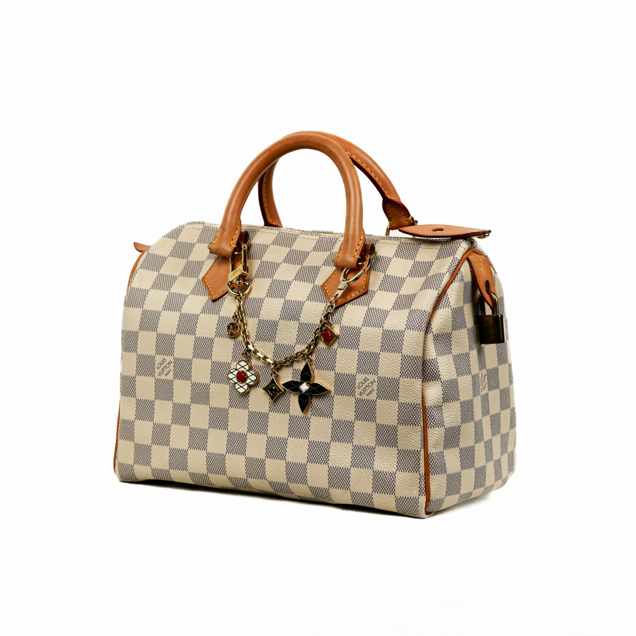 Louis Vuitton Speedy Bandoulière 25 Damier Azur With M67384