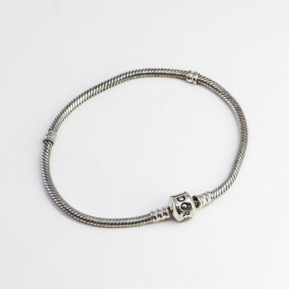 Pandora Sterling Silver Moments Charm Bracelet 20cm #67323