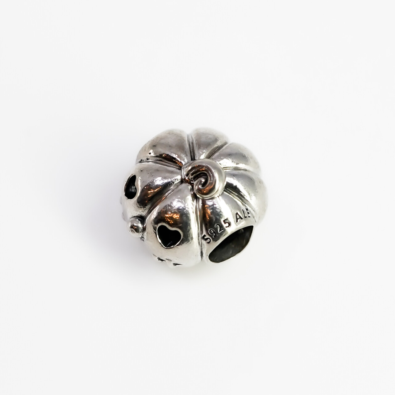 Pandora Sterling Silver Halloween Sweey Pumpkin Charm #67323-3 Pandora Sterling Silver Halloween Sweey Pumpkin Charm #67323-3 - Image 3