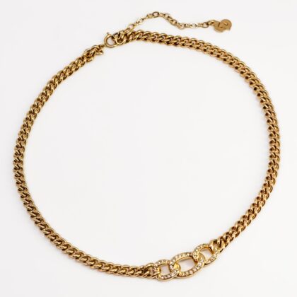 Vintage Christian Dior Gold-Tone Necklace – Germany