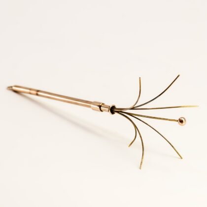 Yellow Gold Swizzle Stick - Telescopic Cocktail Mixer