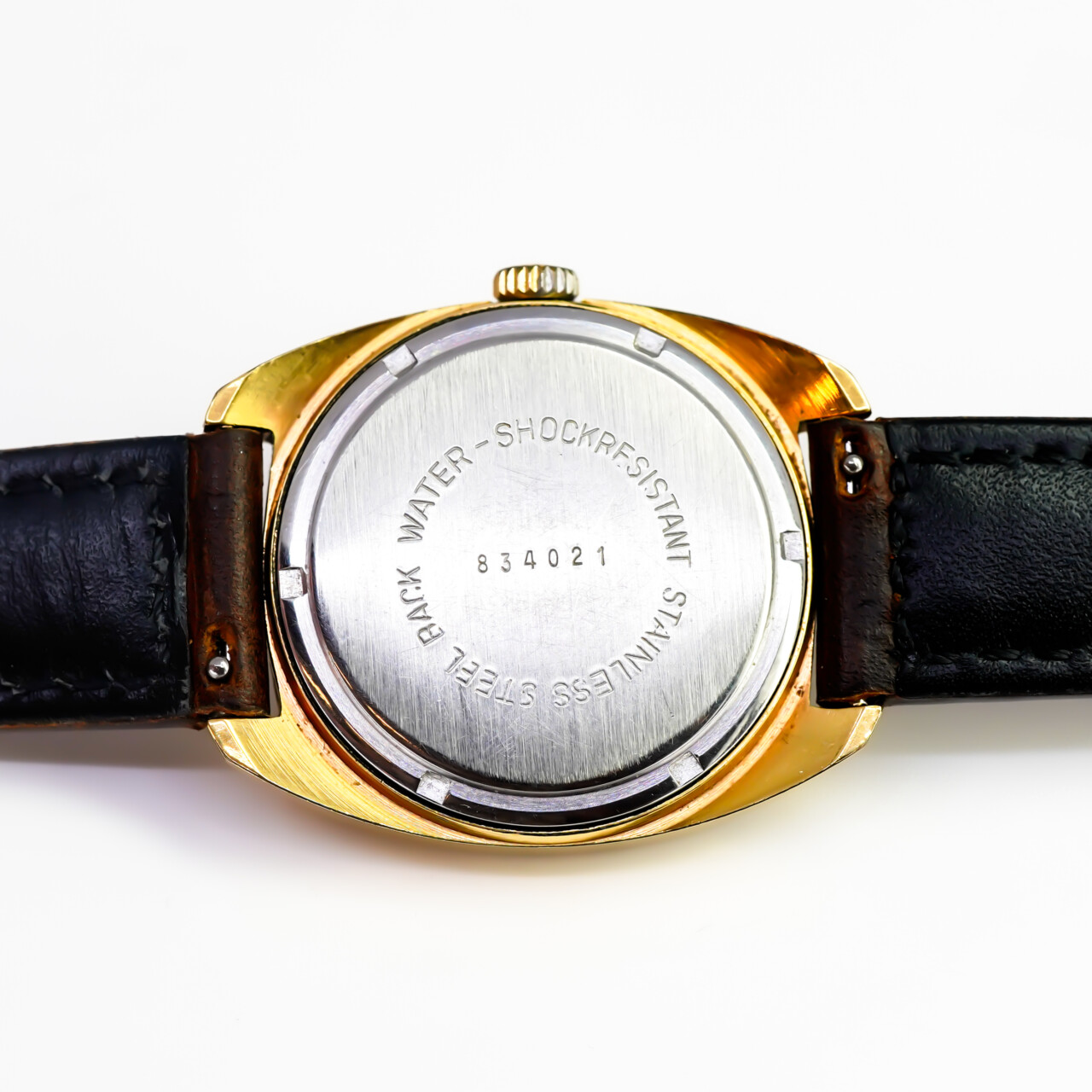 Vintage BWC Swiss Incabloc Automatic 34mm Watch – Gold-Plated #67733 Vintage BWC Swiss Incabloc Automatic 34mm Watch – Gold-Plated #67733 - Image 5