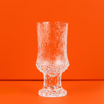 Iittala Ultima Thule White Wine Glass 16cl Tapio Wirkkala Finland #67808-1