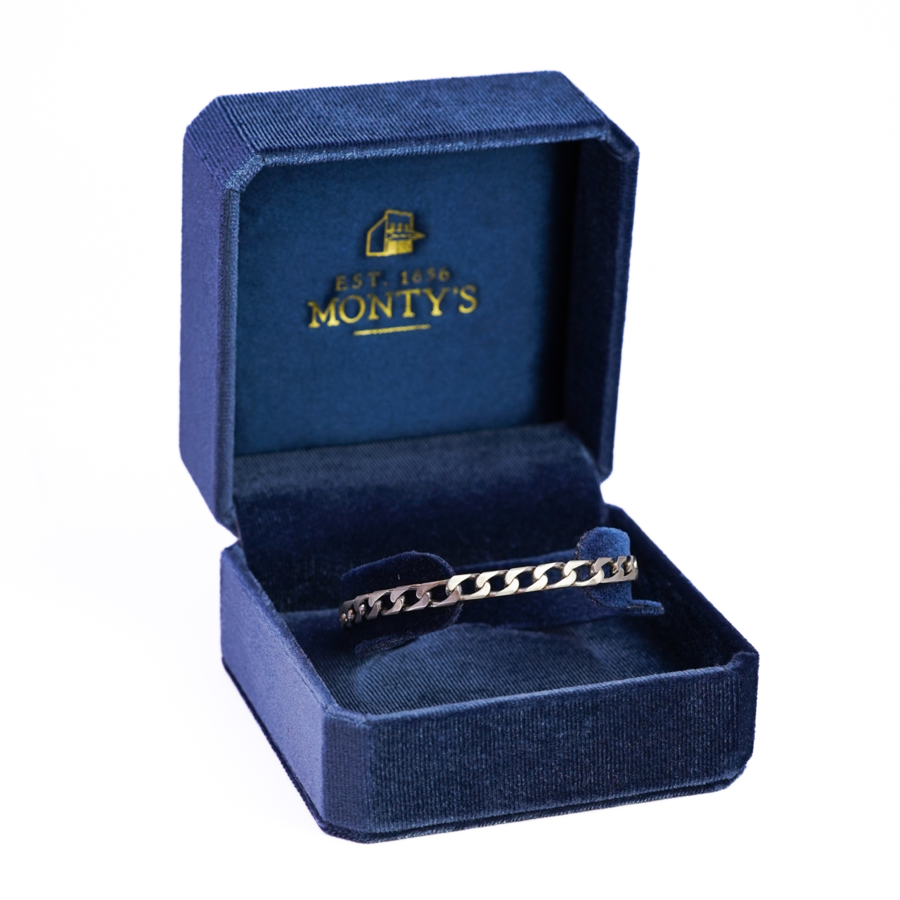 Sterling Silver Curb Bracelet 19cm #67780 Sterling Silver Curb Bracelet 19cm #67780 - Image 4