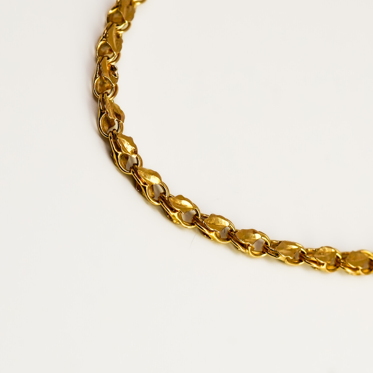 21ct Yellow Gold Fancy Link Chain Necklace - 55cm – 8.5g #67918 21ct Yellow Gold Fancy Link Chain Necklace - 55cm – 8.5g #67918 - Image 3