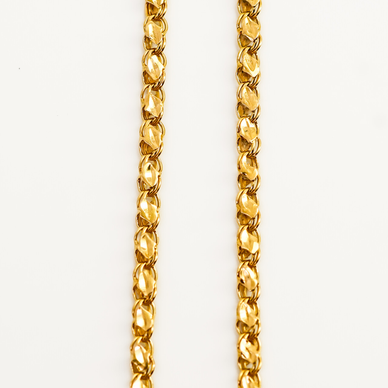 21ct Yellow Gold Fancy Link Chain Necklace - 55cm – 8.5g #67918 21ct Yellow Gold Fancy Link Chain Necklace - 55cm – 8.5g #67918 - Image 4