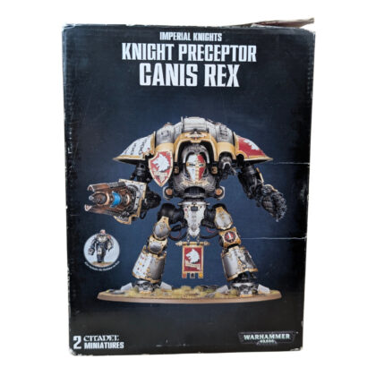 Warhammer 40,000 Imperial Knights – Knight Preceptor Canis Rex (2 Citadel Miniatures) – Unassembled #67724