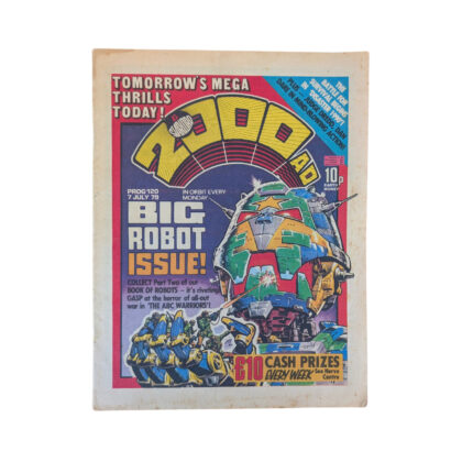 2000 AD StarLord Prog 120 IPC MAGAZINES LTD. UK Comic Newspaper 4 #68013-1