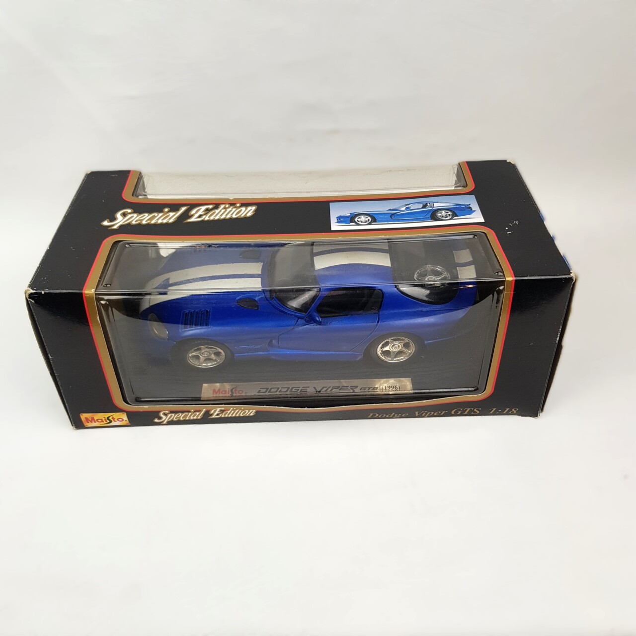 Maisto Special Edition Dodge Viper GTS (1996) 1:18 Scale Model Car