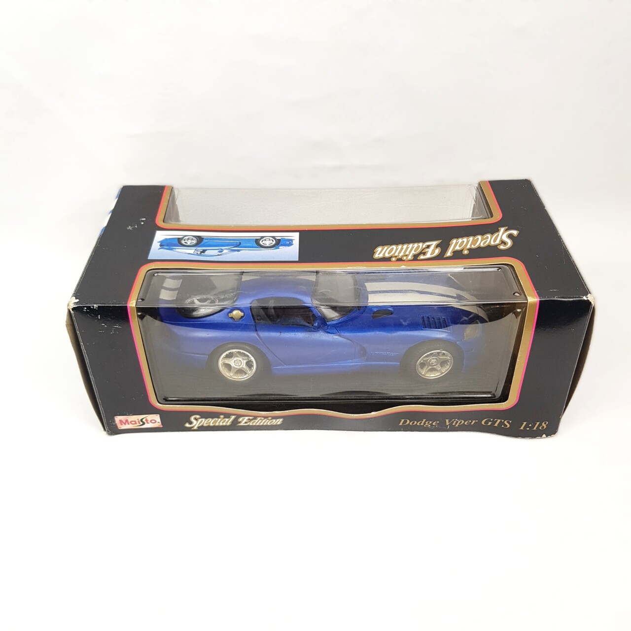 Maisto Special Edition Dodge Viper GTS (1996) 1:18 Scale Model Car