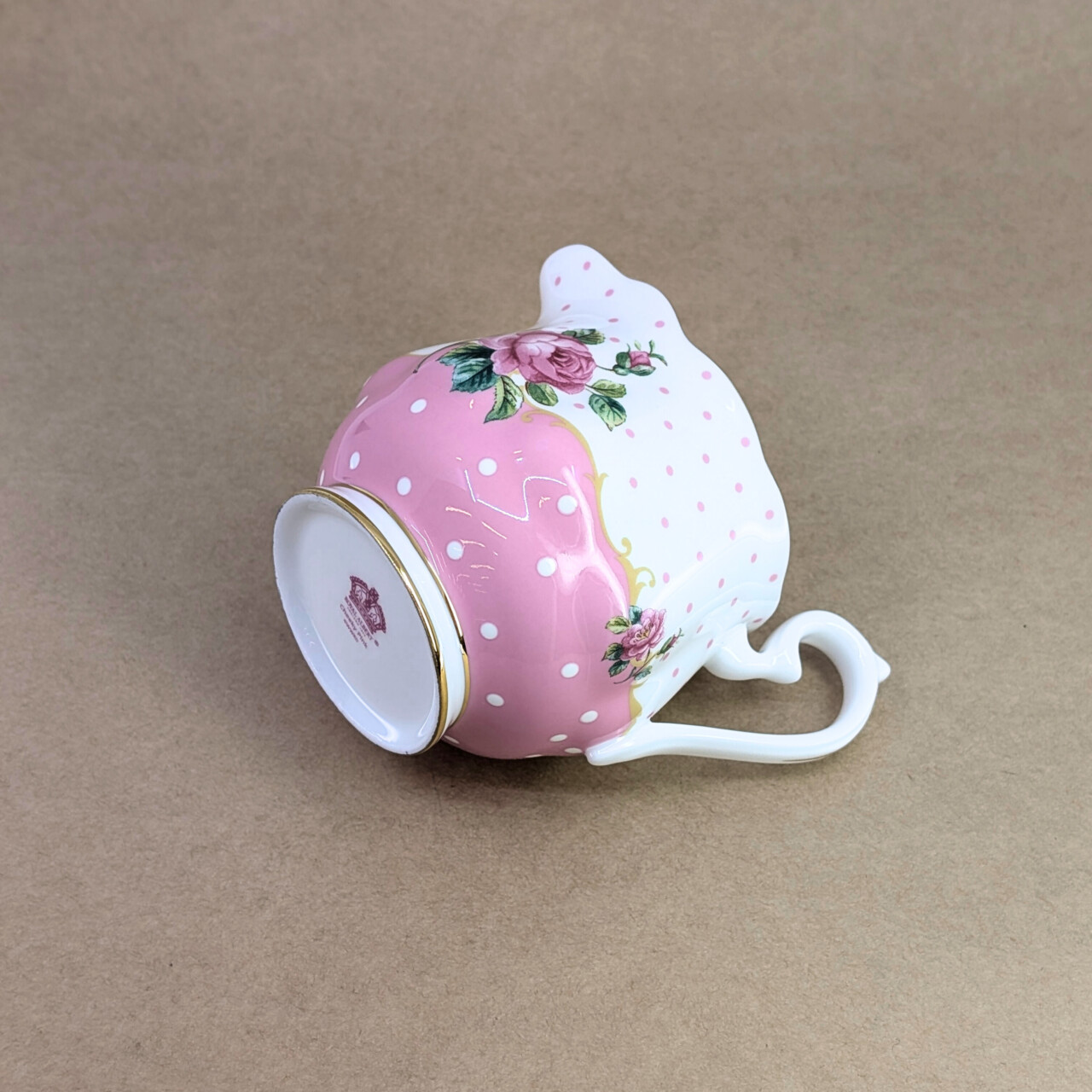 Royal Albert Tea Cup Cheeky Pink Creamer Milk Jug #68085 Monty's ®
