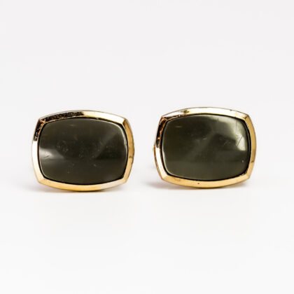 Vintage Gold-Tone Metal Cufflinks #67940-2