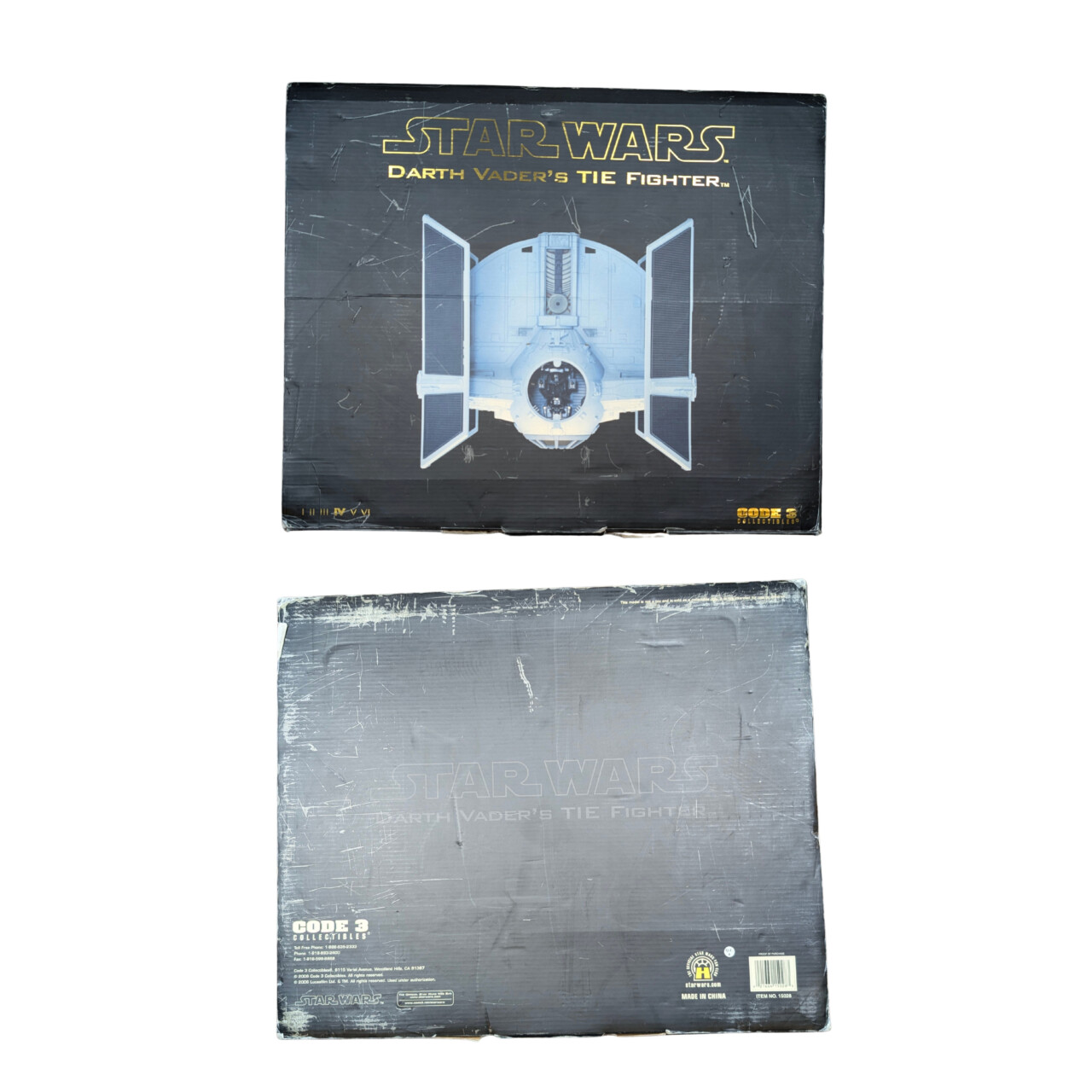 Star Wars Code 3 Collectibles – Darth Vader’s TIE Fighter Die-Cast Replica (2006) – Limited Edition 2251/5000 #67366 Star Wars Code 3 Collectibles – Darth Vader’s TIE Fighter Die-Cast Replica (2006) – Limited Edition 2251/5000 #67366 - Image 3