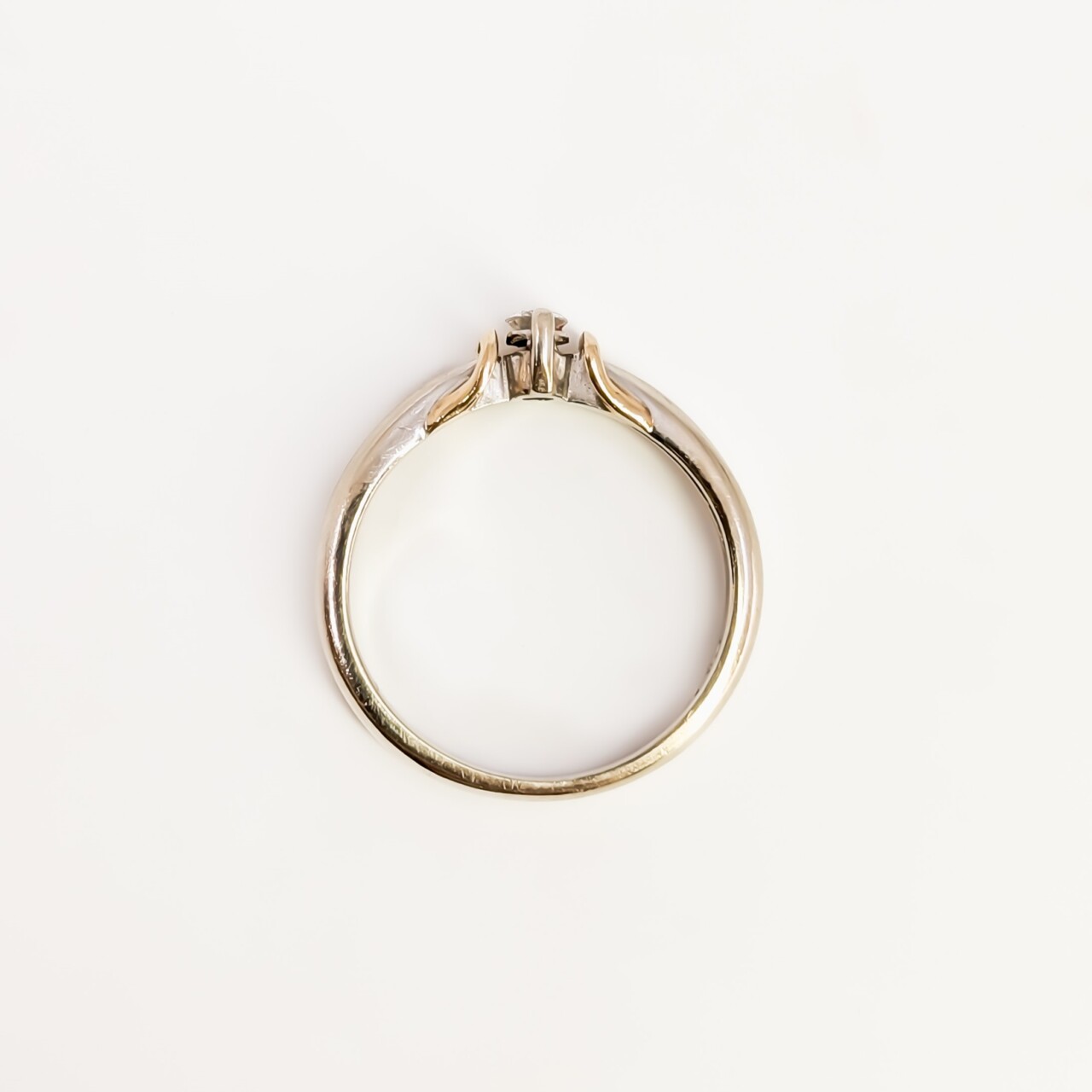 14ct White Gold Diamond Solitaire Ring 0.10ct Size H #67519 14ct White Gold Diamond Solitaire Ring 0.10ct Size H #67519 - Image 6