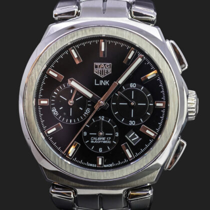 TAG Heuer Link Calibre 17 Automatic Chronograph Watch CBC2110 – 41mm #67550