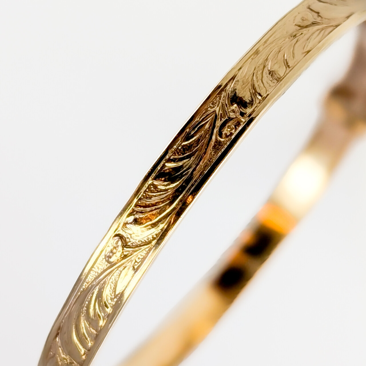 Vintage 9ct Gold Filled Adjustable Baby Bangle #67265 Vintage 9ct Gold Filled Adjustable Baby Bangle #67265 - Image 2