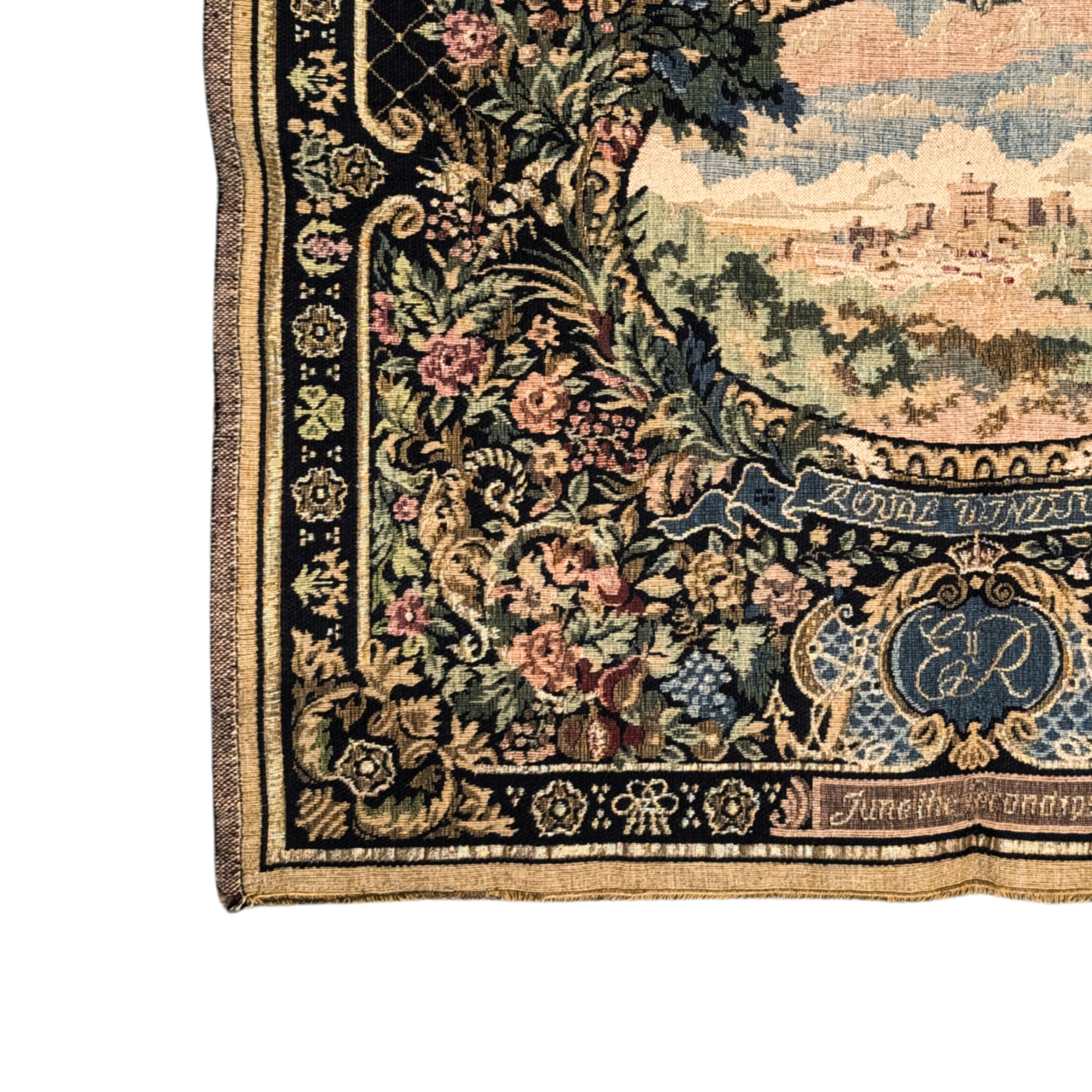 Vintage Listers of Bradford Royal Windsor Tapestry ERII #66652 Vintage Listers of Bradford Royal Windsor Tapestry ERII #66652 - Image 2