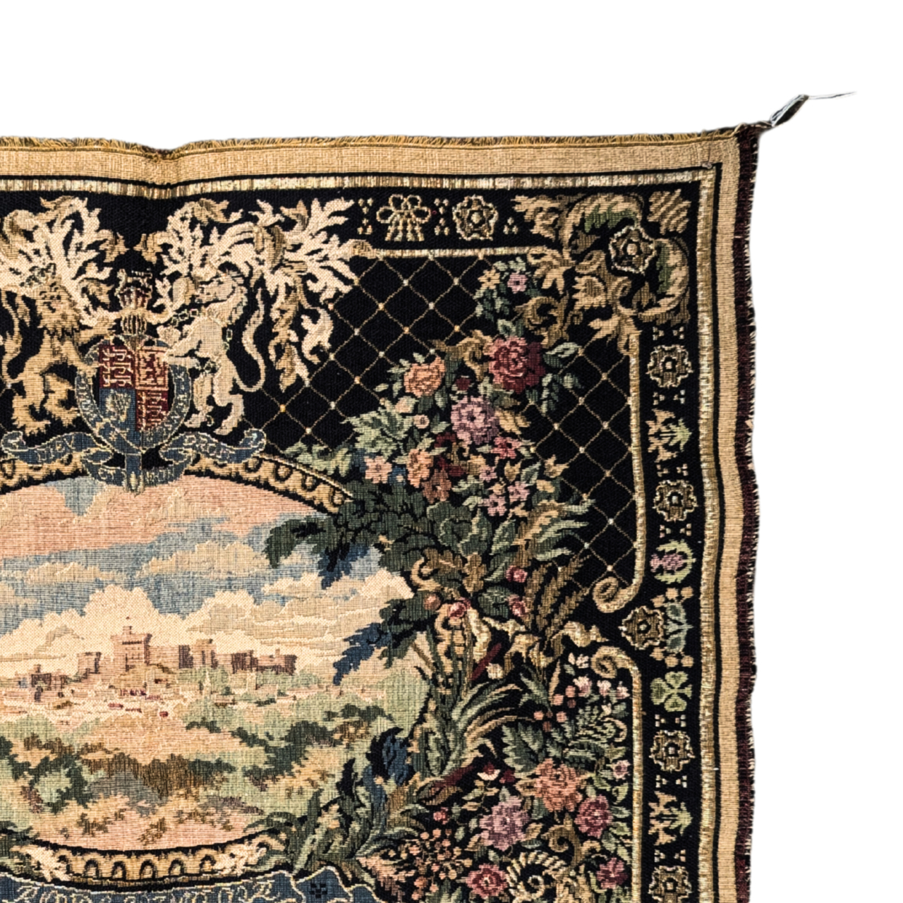 Vintage Listers of Bradford Royal Windsor Tapestry ERII #66652 Vintage Listers of Bradford Royal Windsor Tapestry ERII #66652 - Image 4