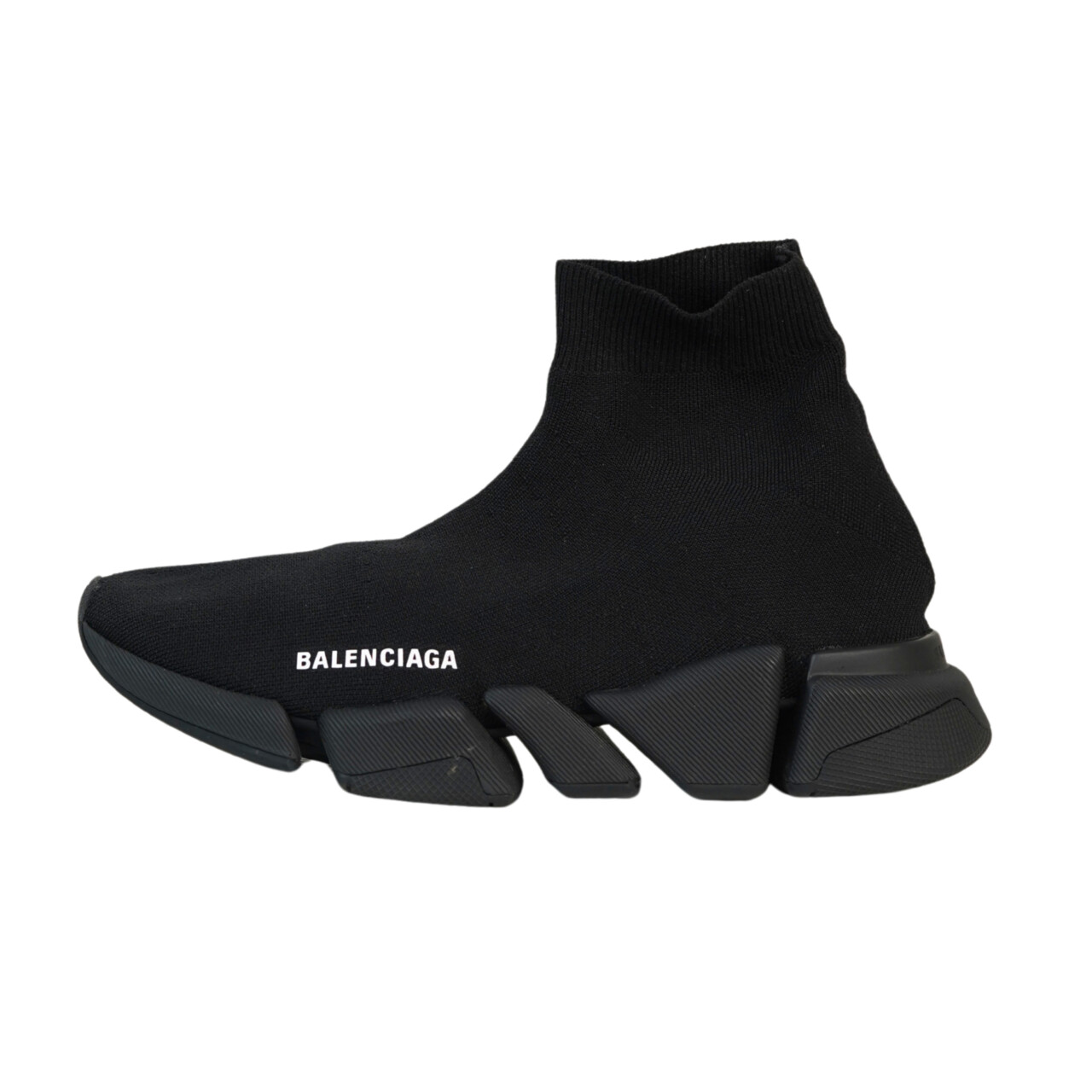 Balenciaga Speed 2.0 Sneakers – Black Recycled Knit – Size 40 (UK 6 / US 7) – In Box #67860 Balenciaga Speed 2.0 Sneakers – Black Recycled Knit – Size 40 (UK 6 / US 7) – In Box #67860 - Image 7