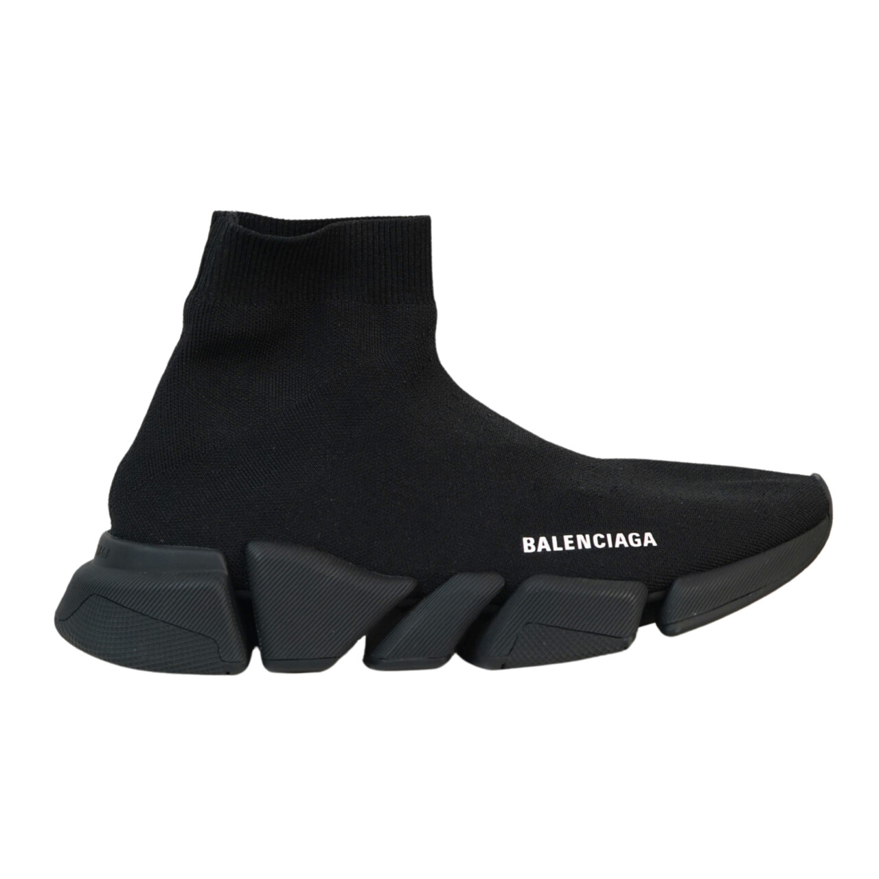 Balenciaga Speed 2.0 Sneakers – Black Recycled Knit – Size 40 (UK 6 / US 7) – In Box #67860 Balenciaga Speed 2.0 Sneakers – Black Recycled Knit – Size 40 (UK 6 / US 7) – In Box #67860 - Image 6