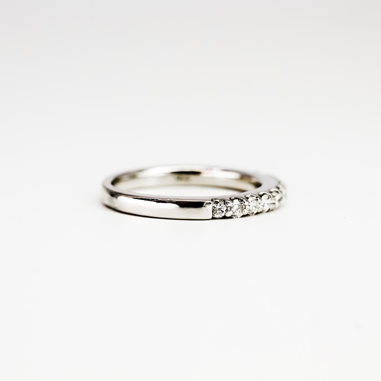 14ct White Gold Diamond Eternity Band 0.39ct TW - Ring Size K Val $3450 #67842-1 14ct White Gold Diamond Eternity Band 0.39ct TW - Ring Size K Val $3450 #67842-1 - Image 9