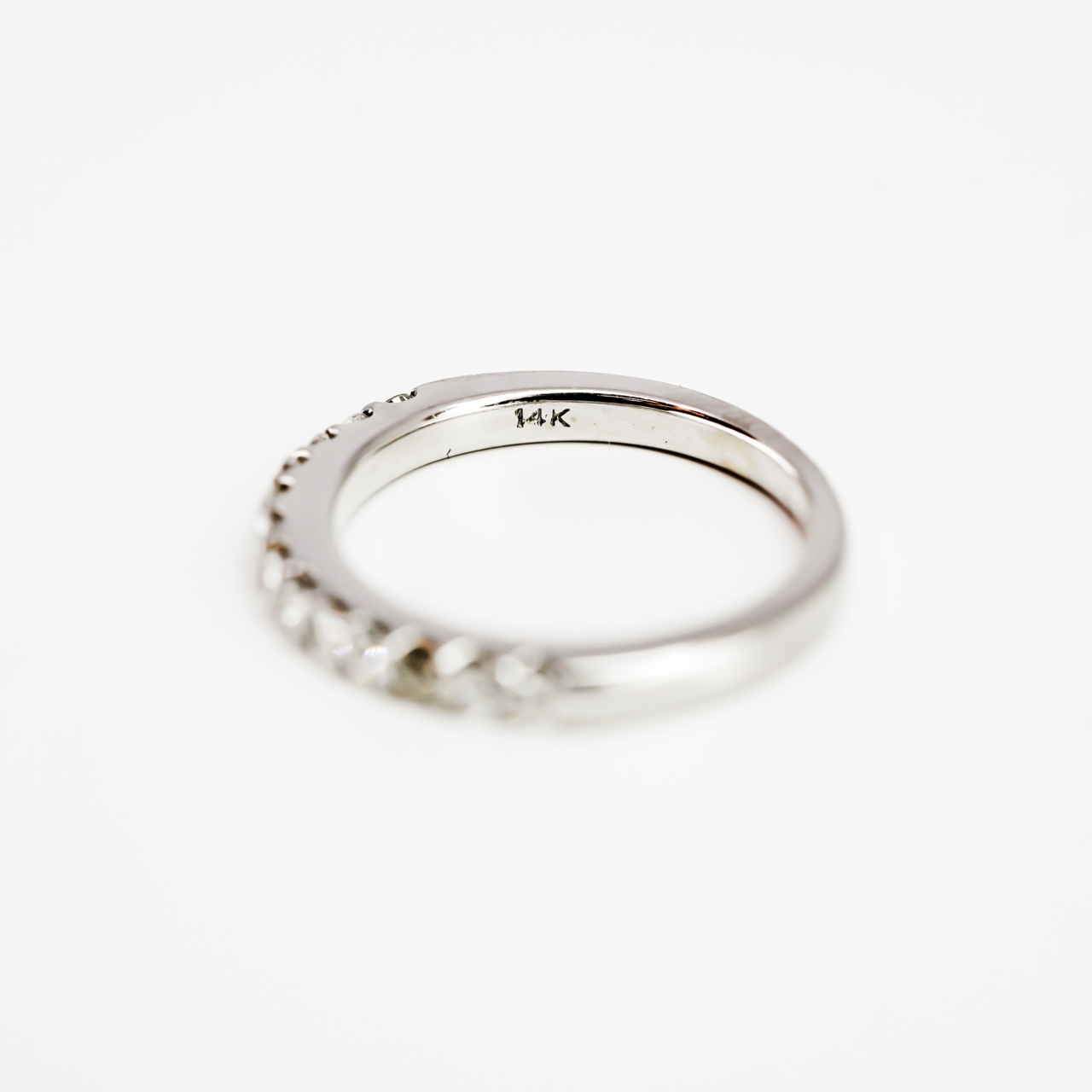 14ct White Gold Diamond Eternity Band 0.39ct TW - Ring Size K Val $3450 #67842-1 14ct White Gold Diamond Eternity Band 0.39ct TW - Ring Size K Val $3450 #67842-1 - Image 8