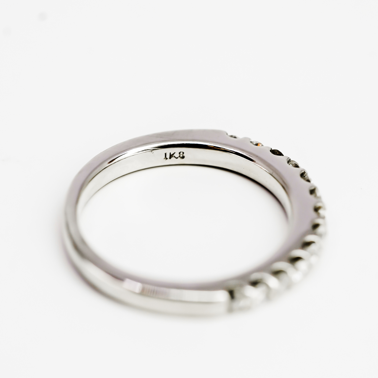 14ct White Gold Diamond Eternity Band 0.39ct TW - Ring Size K Val $3450 #67842-1 14ct White Gold Diamond Eternity Band 0.39ct TW - Ring Size K Val $3450 #67842-1 - Image 6