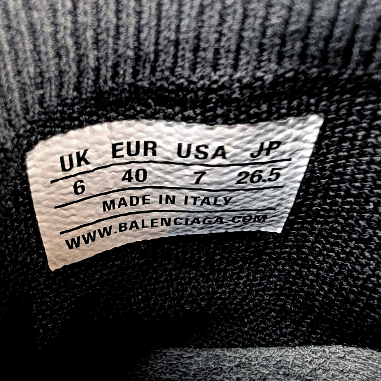 Balenciaga Speed 2.0 Sneakers – Black Recycled Knit – Size 40 (UK 6 / US 7) – In Box #67860 Balenciaga Speed 2.0 Sneakers – Black Recycled Knit – Size 40 (UK 6 / US 7) – In Box #67860 - Image 3