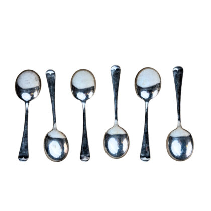 Silver Plated EPNS Spoon & Tea Spoons 12 total #53426