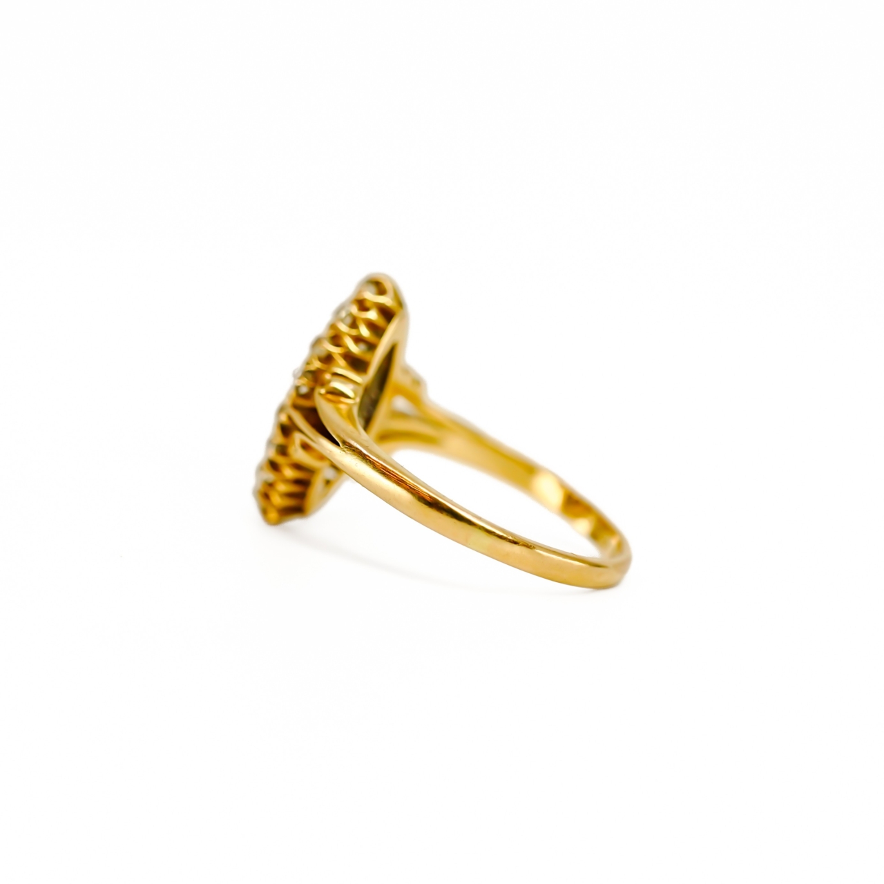 Antique Sapphire & Diamond Ring - 18ct Yellow Gold - Val $4800 Size J 1/2 #910208 Antique Sapphire & Diamond Ring - 18ct Yellow Gold - Val $4800 Size J 1/2 #910208 - Image 14
