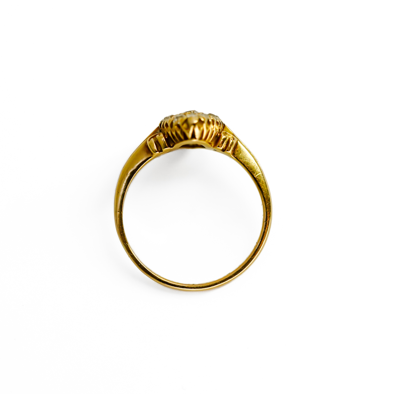 Antique Sapphire & Diamond Ring - 18ct Yellow Gold - Val $4800 Size J 1/2 #910208 Antique Sapphire & Diamond Ring - 18ct Yellow Gold - Val $4800 Size J 1/2 #910208 - Image 18