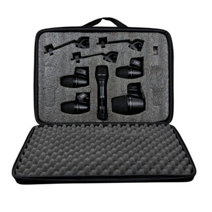 SHURE Microphone Set - PGADRUMKIT5 (Five-Piece Drum Microphone Kit) #68177