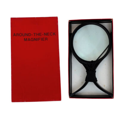 Around the Neck Magnifying Glass – Made in Japan – In Box (New Old Stock)