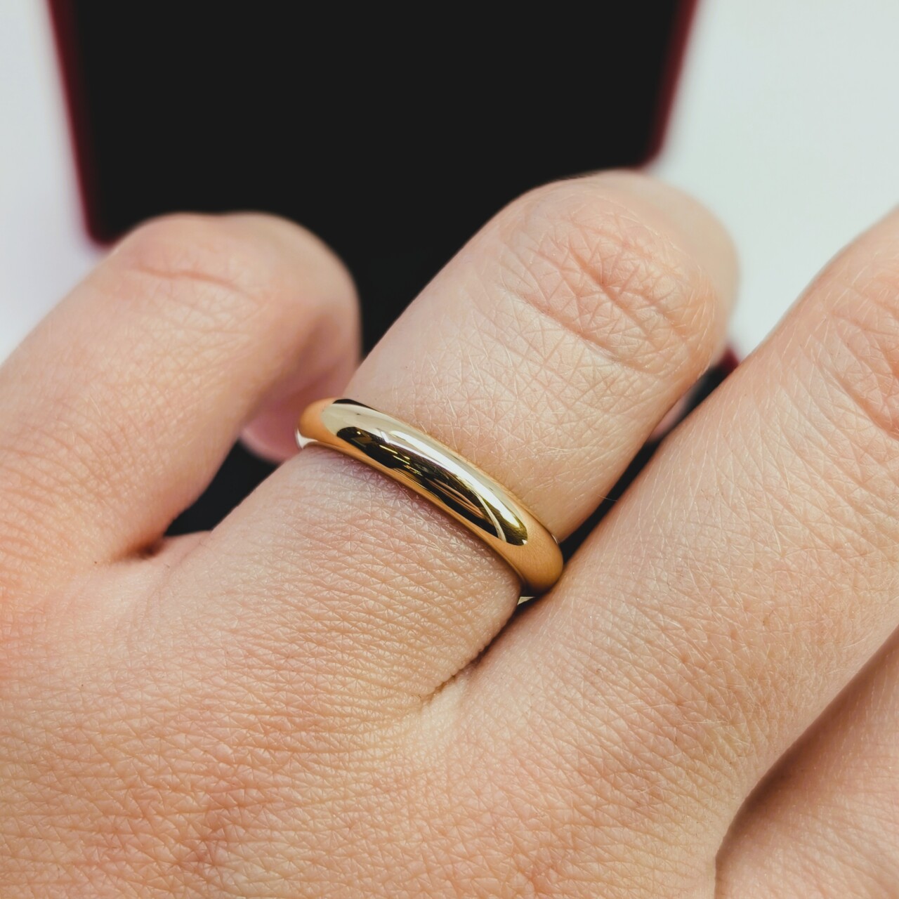 Cartier 18ct Yellow Gold 1895 Wedding Band – 3.5mm, Size 53 (M½ 