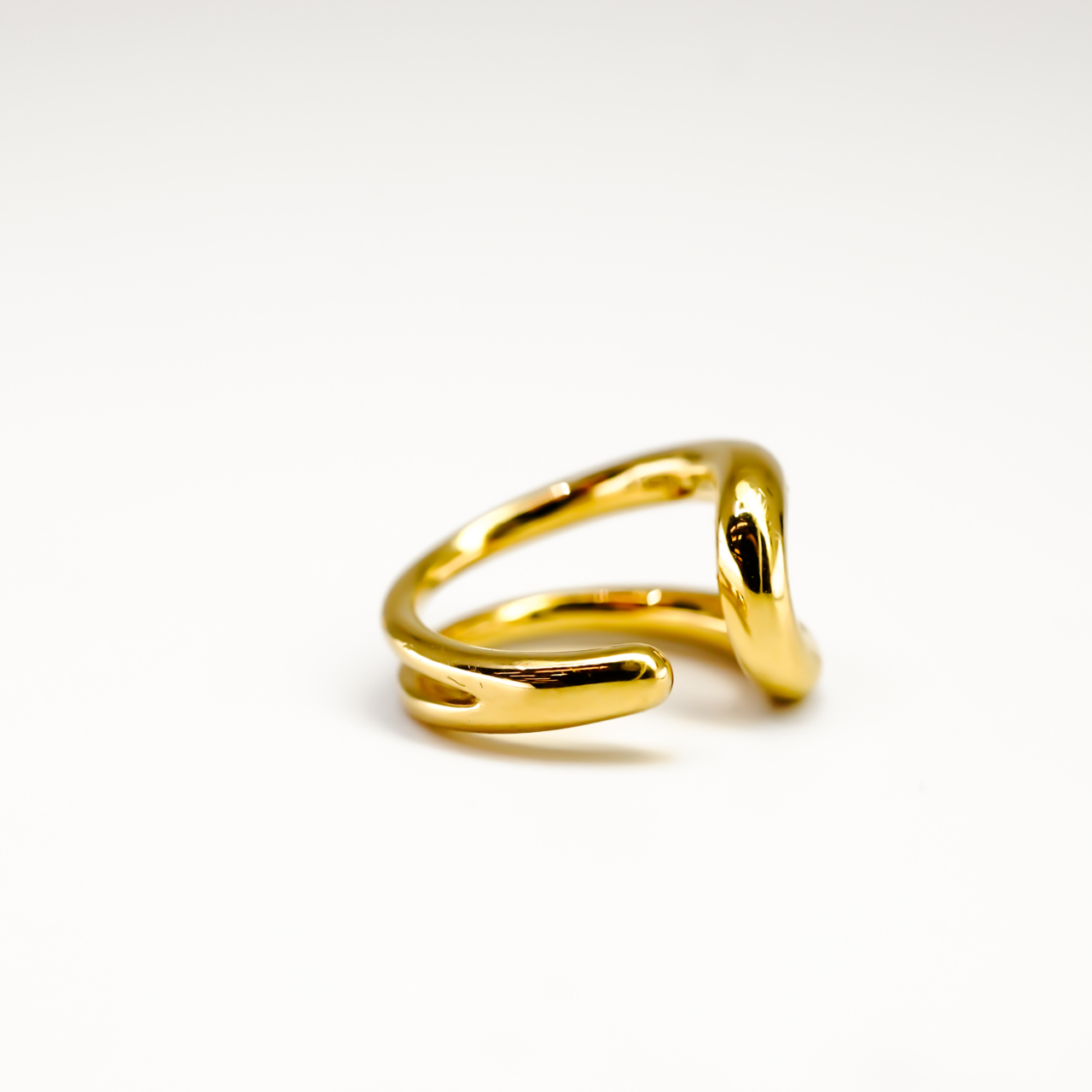 Georg Jensen 18ct Yellow Gold Adjustable Mercy Ear Cuff #67756 Georg Jensen 18ct Yellow Gold Adjustable Mercy Ear Cuff #67756 - Image 6